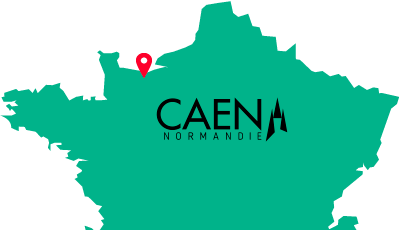 Carte AF Caen