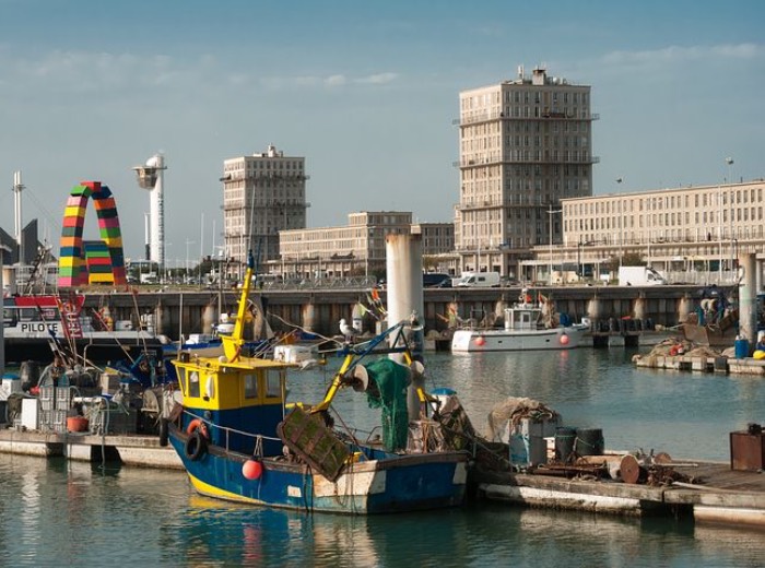 Vue du port